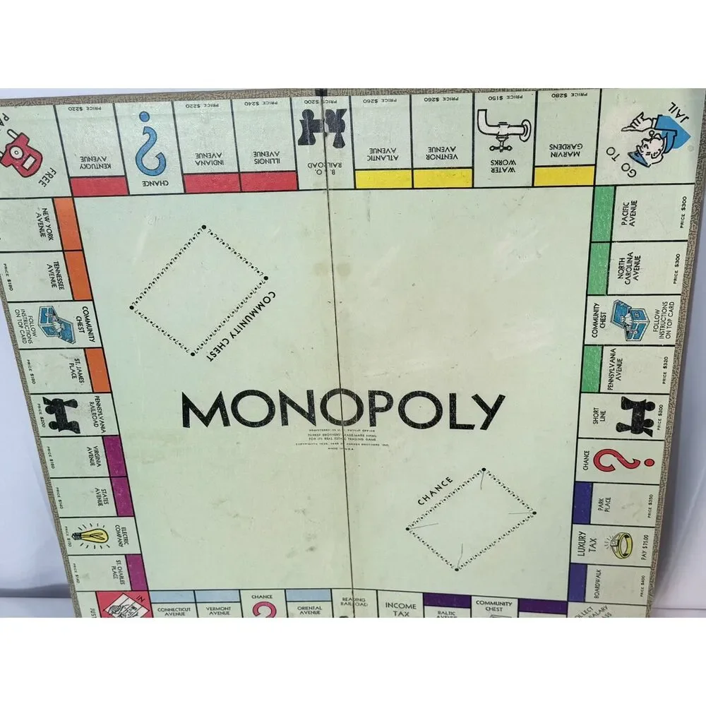 Hasbro vtg monopoly
